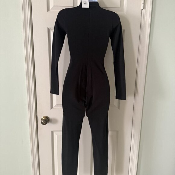 GUESS Livia Logo Jumpsuit Black XS NWT - Picture 5 of 8